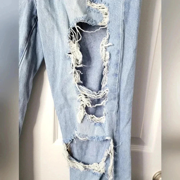 PACSUN Distressed Ripped Jeans Womens 27 - Picture 3 of 9